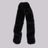 Black Cara Faux Fur Scarf