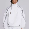 White Vapor Tracksuit Top