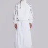 White Vapor Tracksuit Top