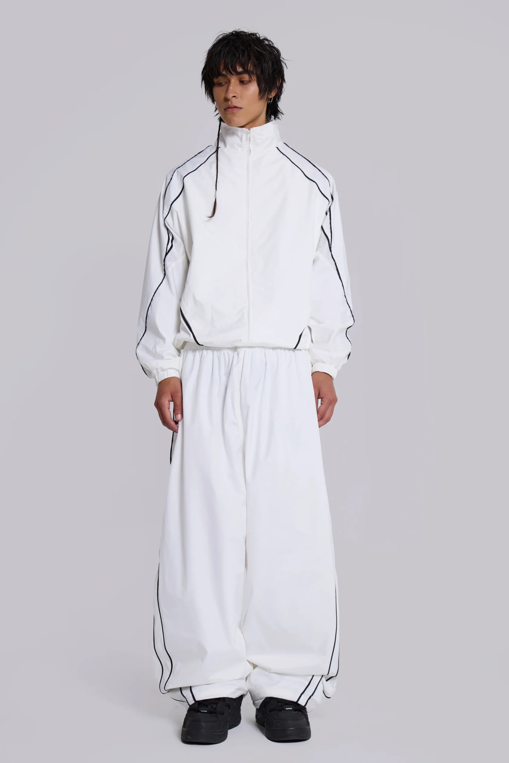 White Vapor Tracksuit Top