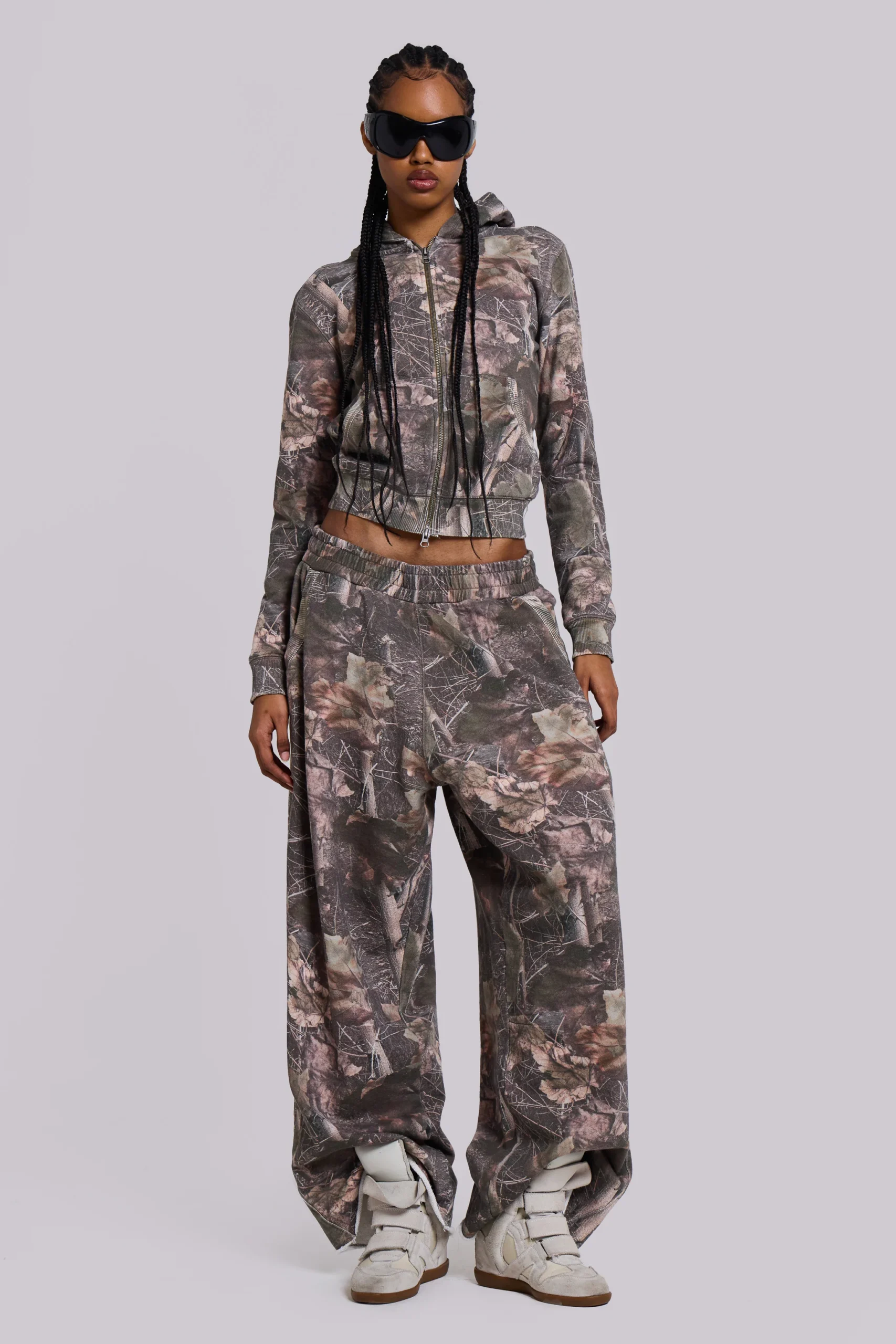 Woodland Camo Baggy Monster Joggers