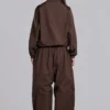 Brown Vapor Tracksuit Bottoms
