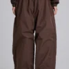 Brown Vapor Tracksuit Bottoms