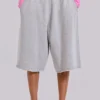 Grey Marl Monster Jogger Shorts