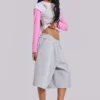 Grey Marl Monster Jogger Shorts