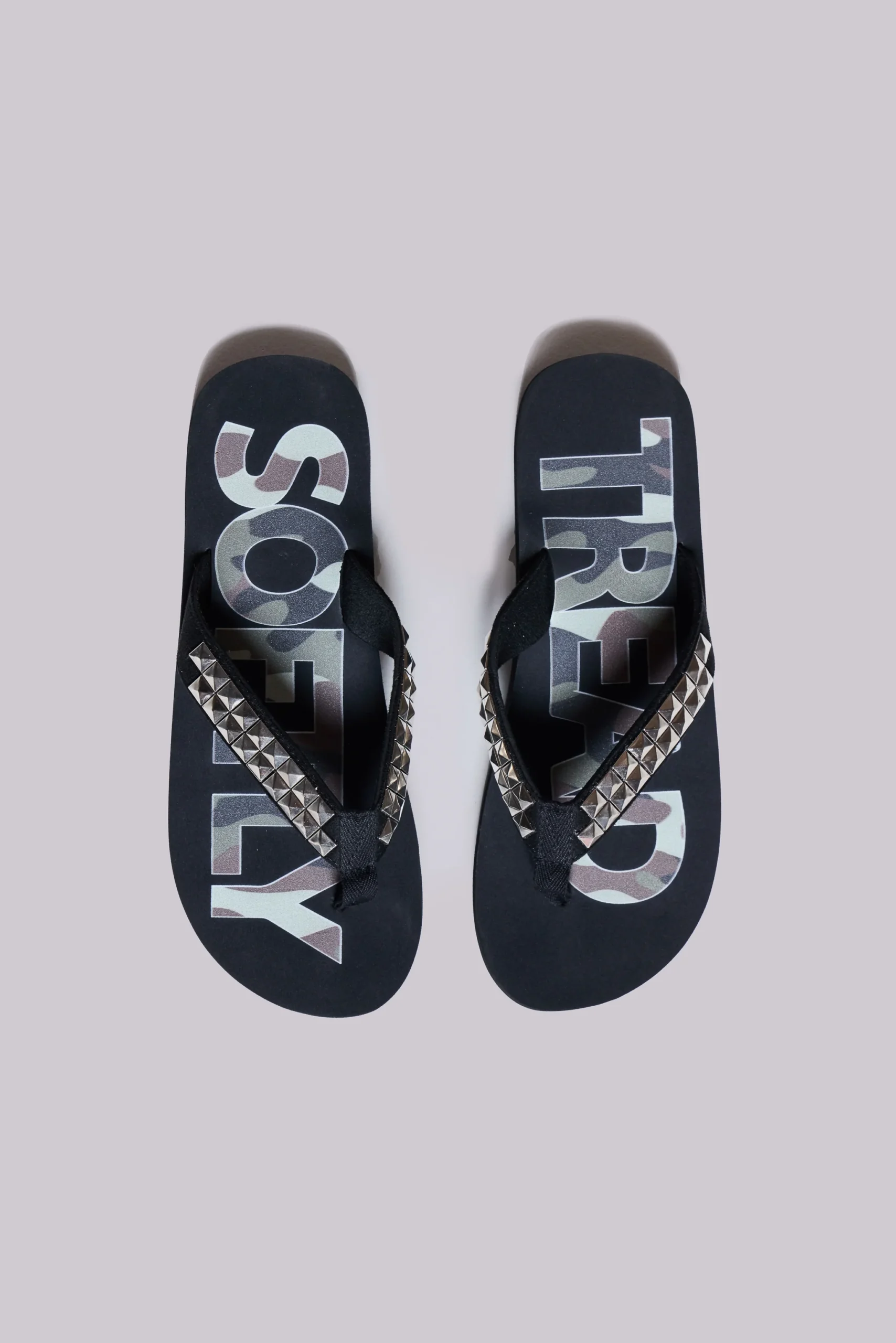 Tread Softly Studded Flip-Flop
