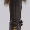 Fauna Faux Fur Heeled Boot