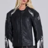 Crash Leather Biker Jacket