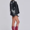 Crash Leather Biker Jacket