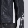 Crash Leather Biker Jacket