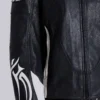 Crash Leather Biker Jacket