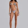 Selka Metal Bead Crochet Bikini Bottoms