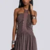 Calisse Backless Mini Dress