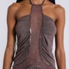 Calisse Backless Mini Dress