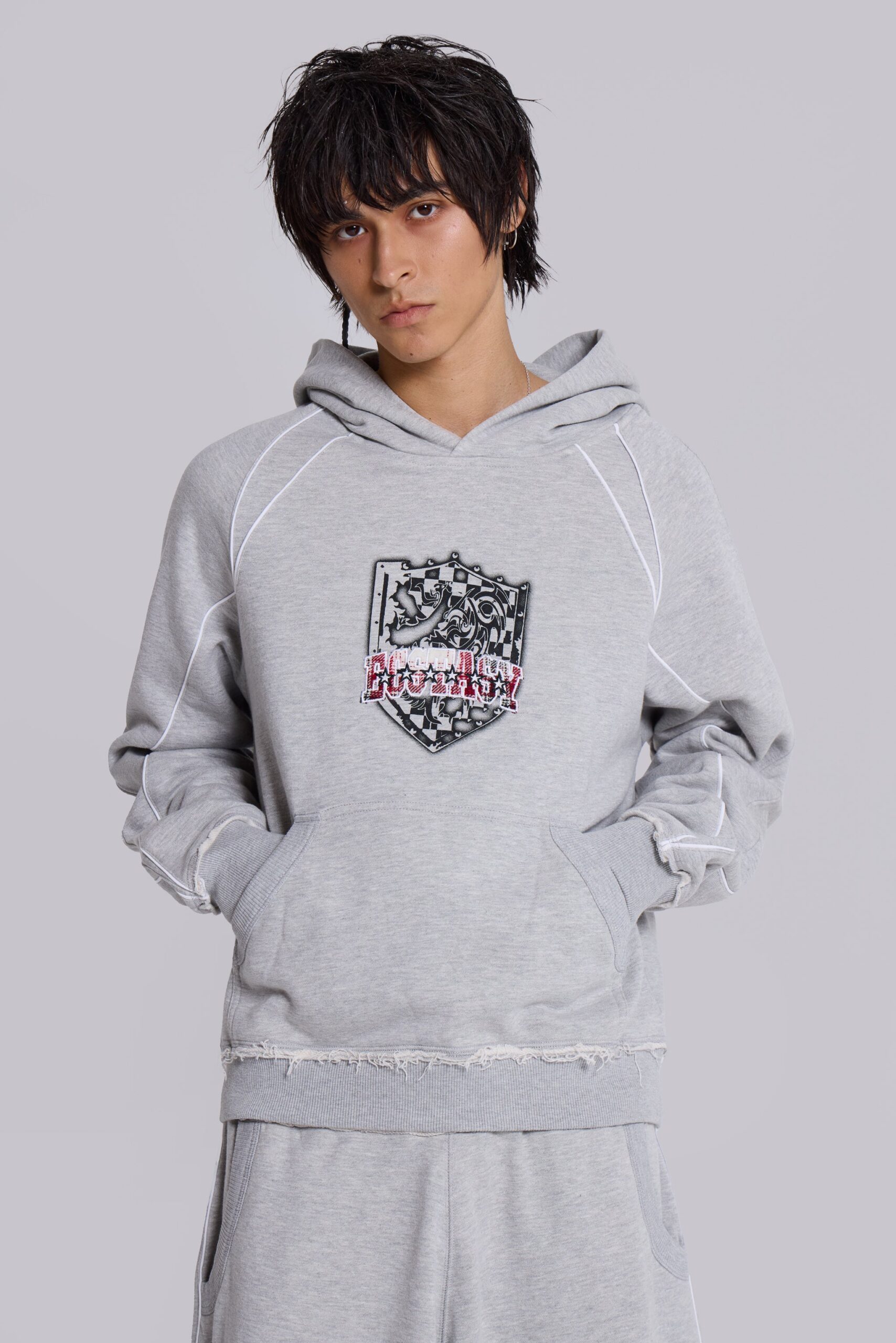 Grey Tempo Hoodie