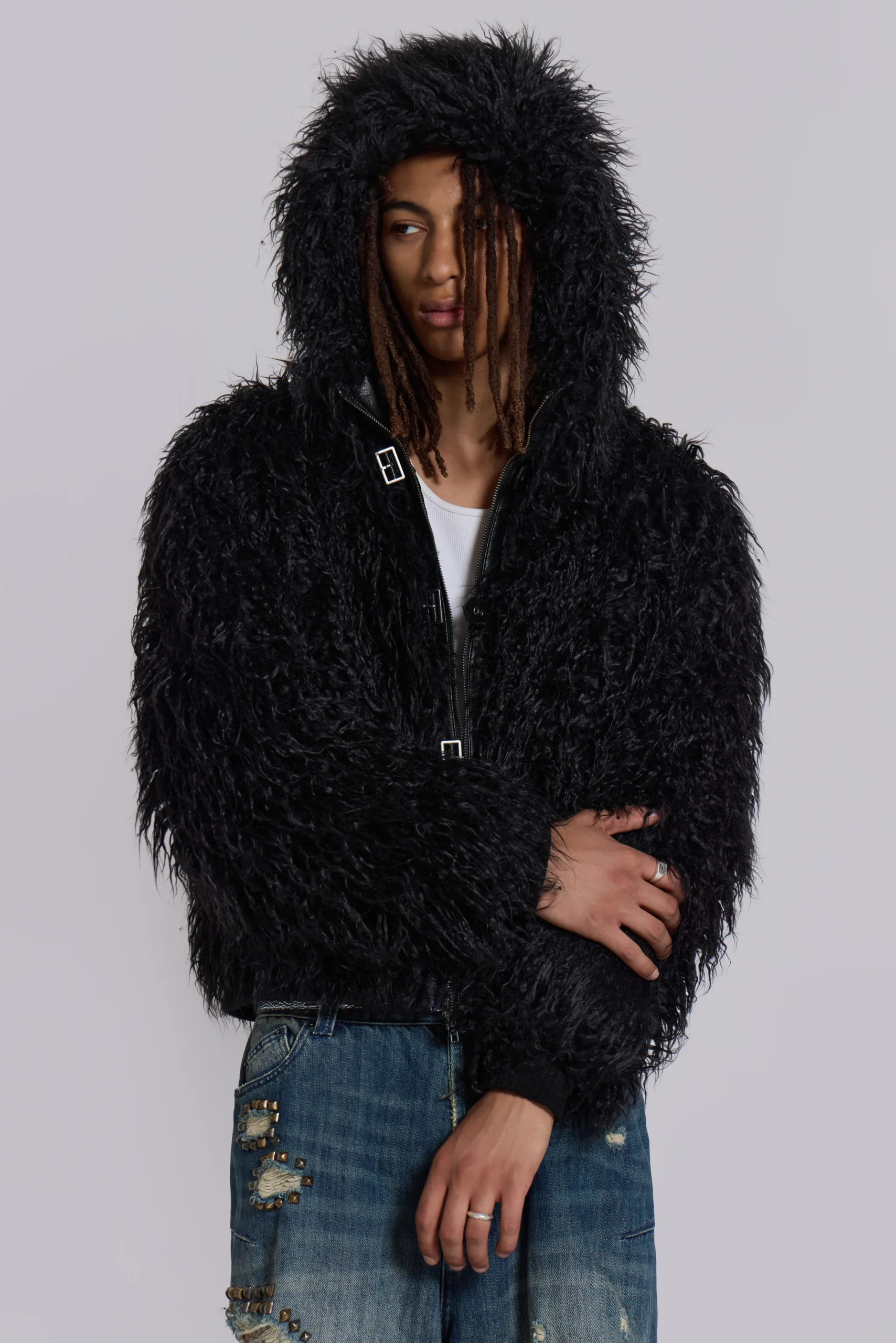 Black Matte Mendoza Jacket