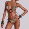 Kaia Bikini Top with Wooden Trims