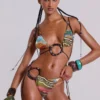 Kaia Bikini Top with Wooden Trims