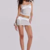 In Lust Suspender Mini Skirt