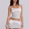 In Lust Suspender Mini Skirt