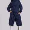 Navy Vapor Tracksuit Bottoms