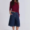 Ollie Pinstripe Jorts