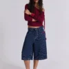 Ollie Pinstripe Jorts