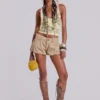 Lani Bubble Mini Shorts