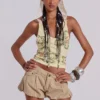 Lani Bubble Mini Shorts