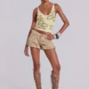 Lani Bubble Mini Shorts