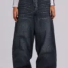 Black Coated XL Colossus Jeans