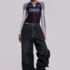 Black Coated XL Colossus Jeans