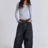 Black Coated XL Colossus Jeans