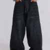 Black Coated XL Colossus Jeans