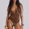 Aruana Beaded Knit Top