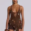 Aruana Beaded Knit Top