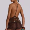 Aruana Beaded Knit Top