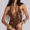Aruana Beaded Knit Top