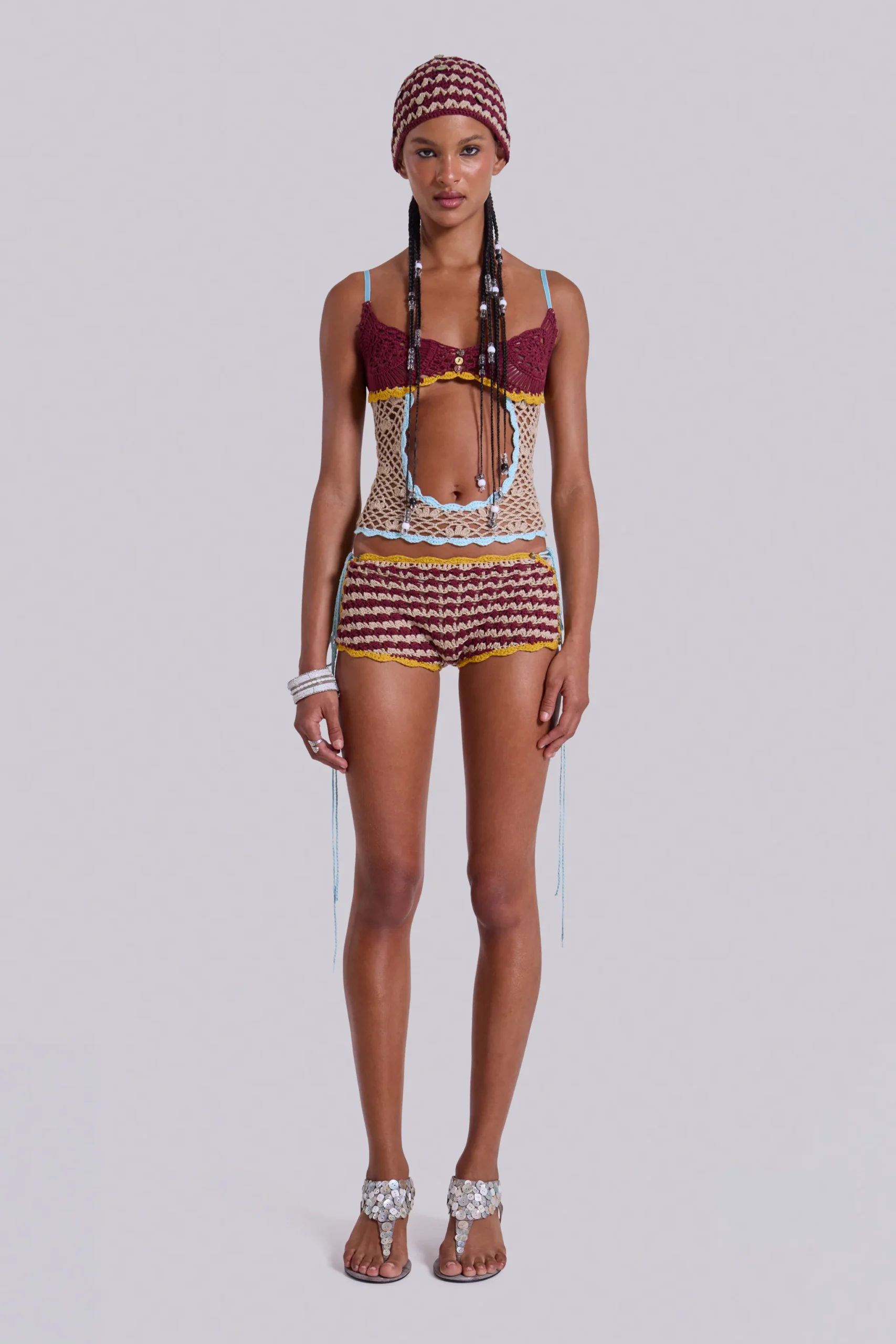 Kalani Crochet Mini Shorts
