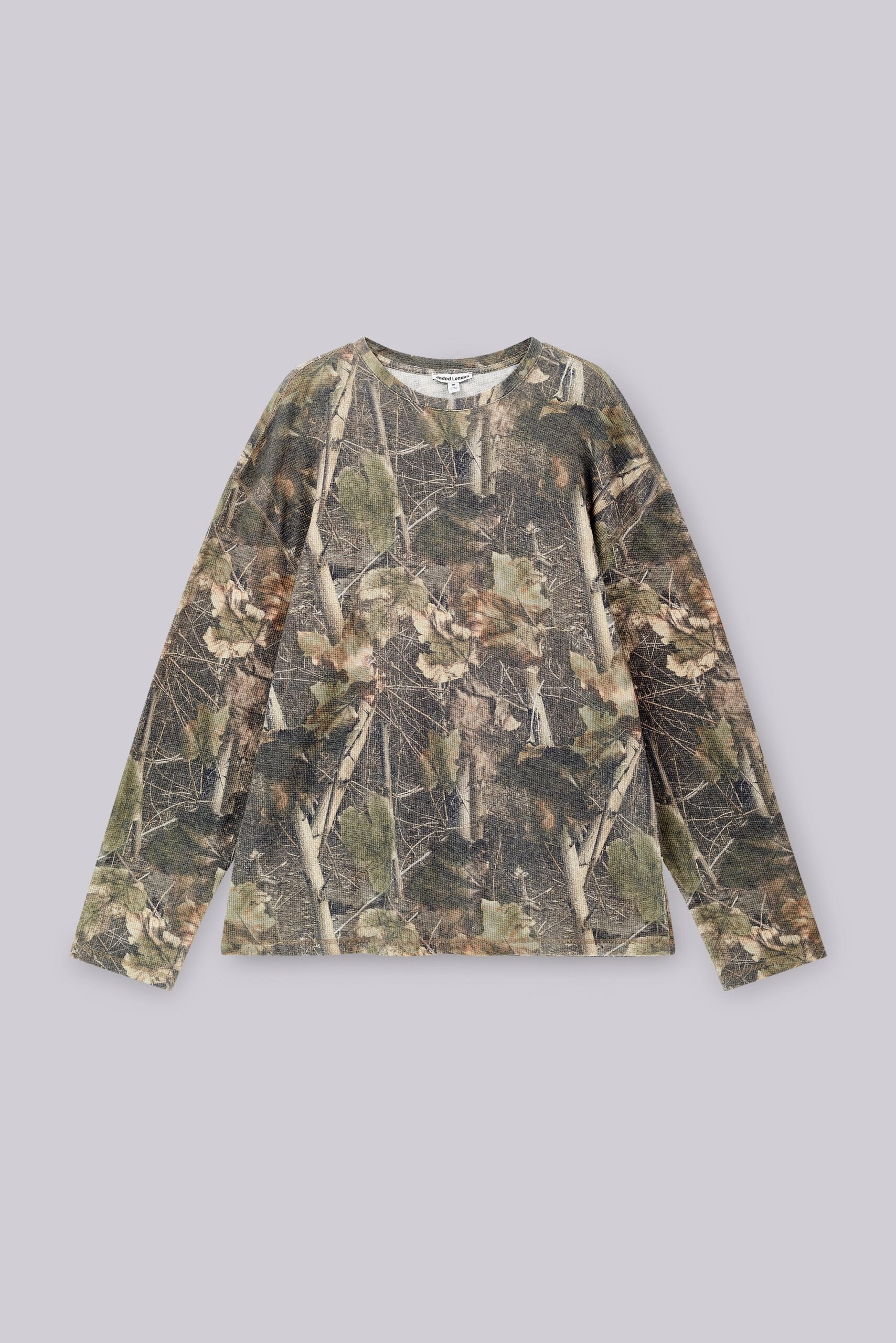 9652-woodland-camo-waffle-long-sleeve-top-2.jpg Woodland Camo Waffle Long Sleeve Top