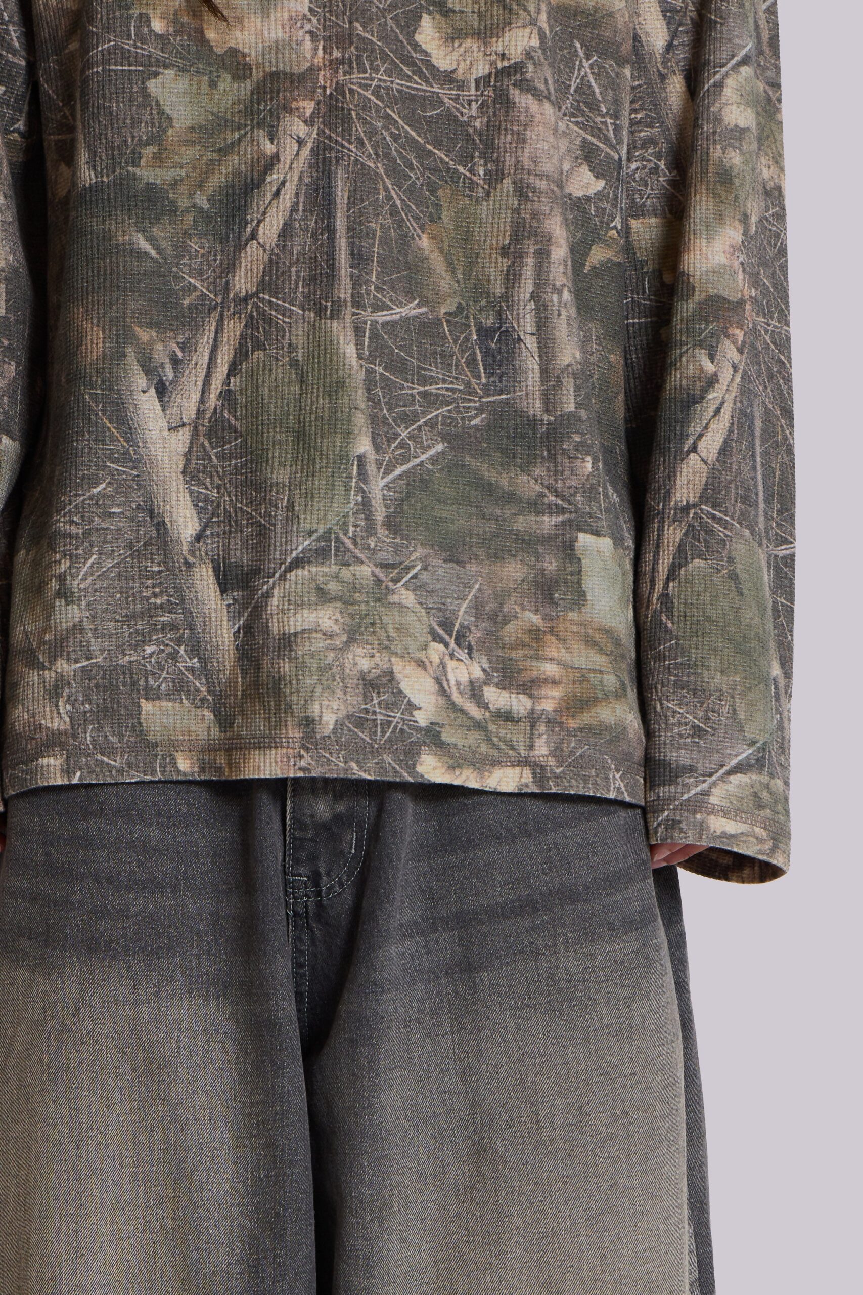 9652-woodland-camo-waffle-long-sleeve-top-6.jpg Woodland Camo Waffle Long Sleeve Top