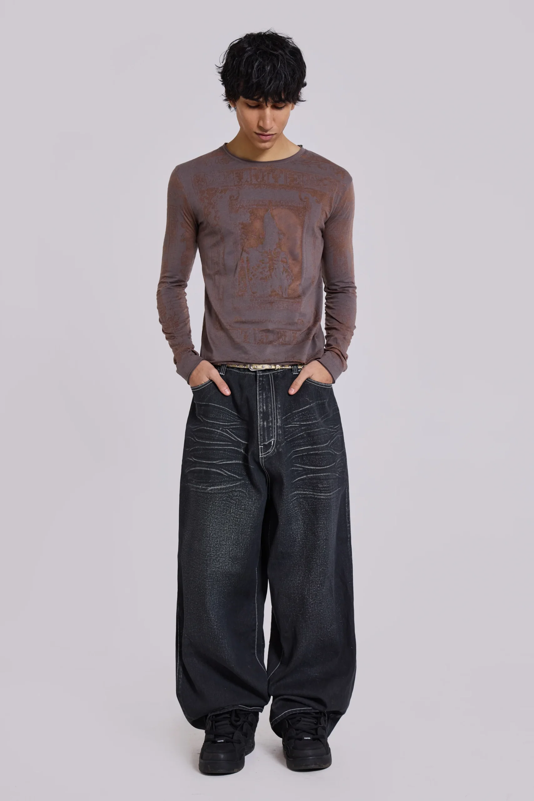 9660-black-coated-xl-colossus-jeans-3.webp Black Coated XL Colossus Jeans