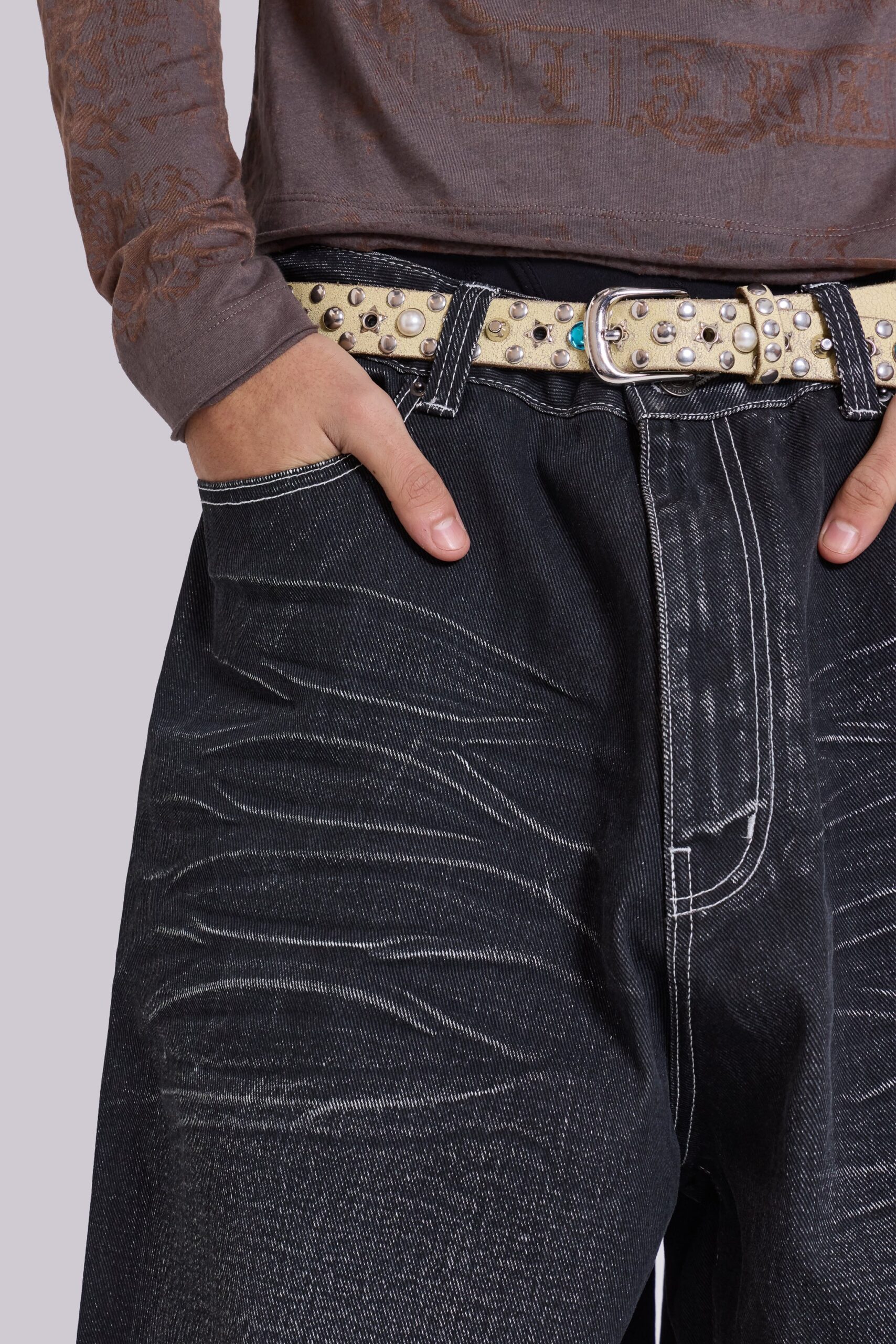 9660-black-coated-xl-colossus-jeans-5.jpg Black Coated XL Colossus Jeans