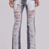 9707-zain-shredded-bootcut-jeans-in-grey-4.webp Zain Shredded Bootcut Jeans in Grey