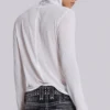 White Marl Mist Hoodie