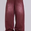 Burgundy Washed XL Colossus Jeans