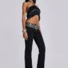 Asha Fringed Top With Buttons