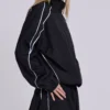Black Vapor Tracksuit Top