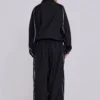 Black Vapor Tracksuit Top