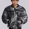 Dirty Camo Bomber Jacket